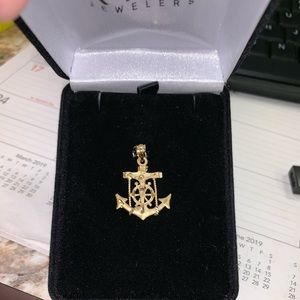 14k Gold Mariners Cross